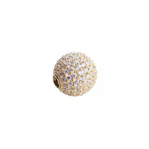 Gold Plated Zirconia Interchangable Clasp
