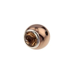 Rose Gold and Quartz Clasp