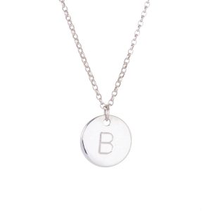 Large Initial Drop Pendant